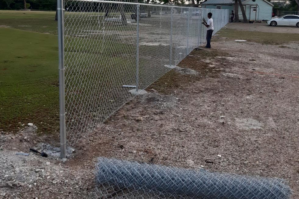 chain link fence